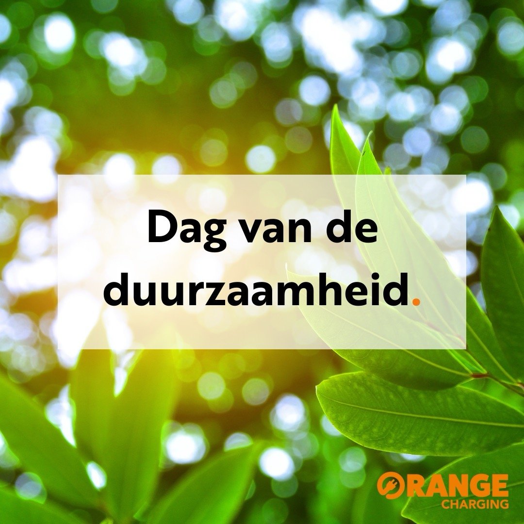 De dag van de duurzaamheid