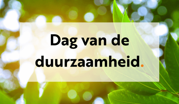 De dag van de duurzaamheid