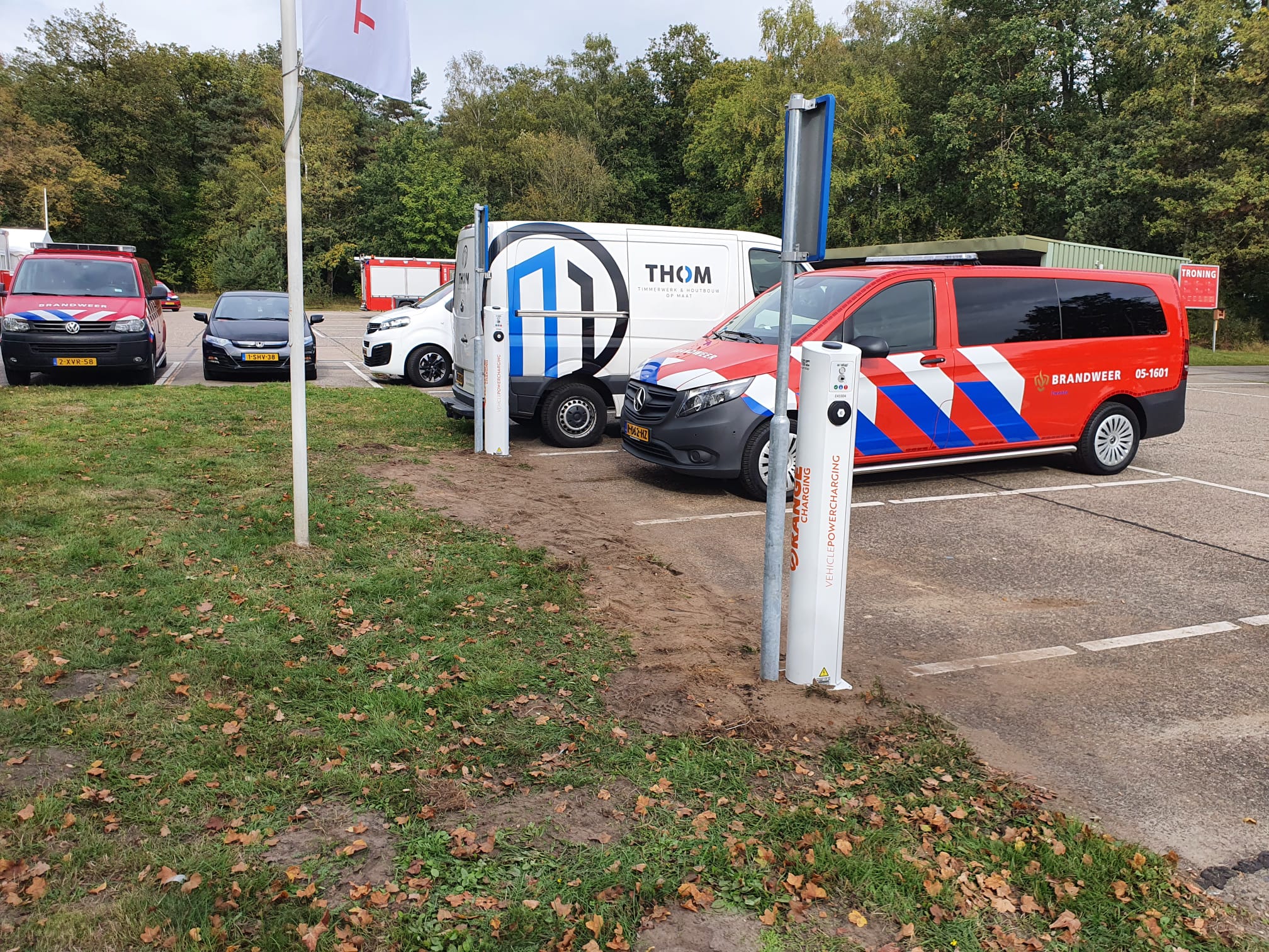 Brandweer Twente laadpalen
