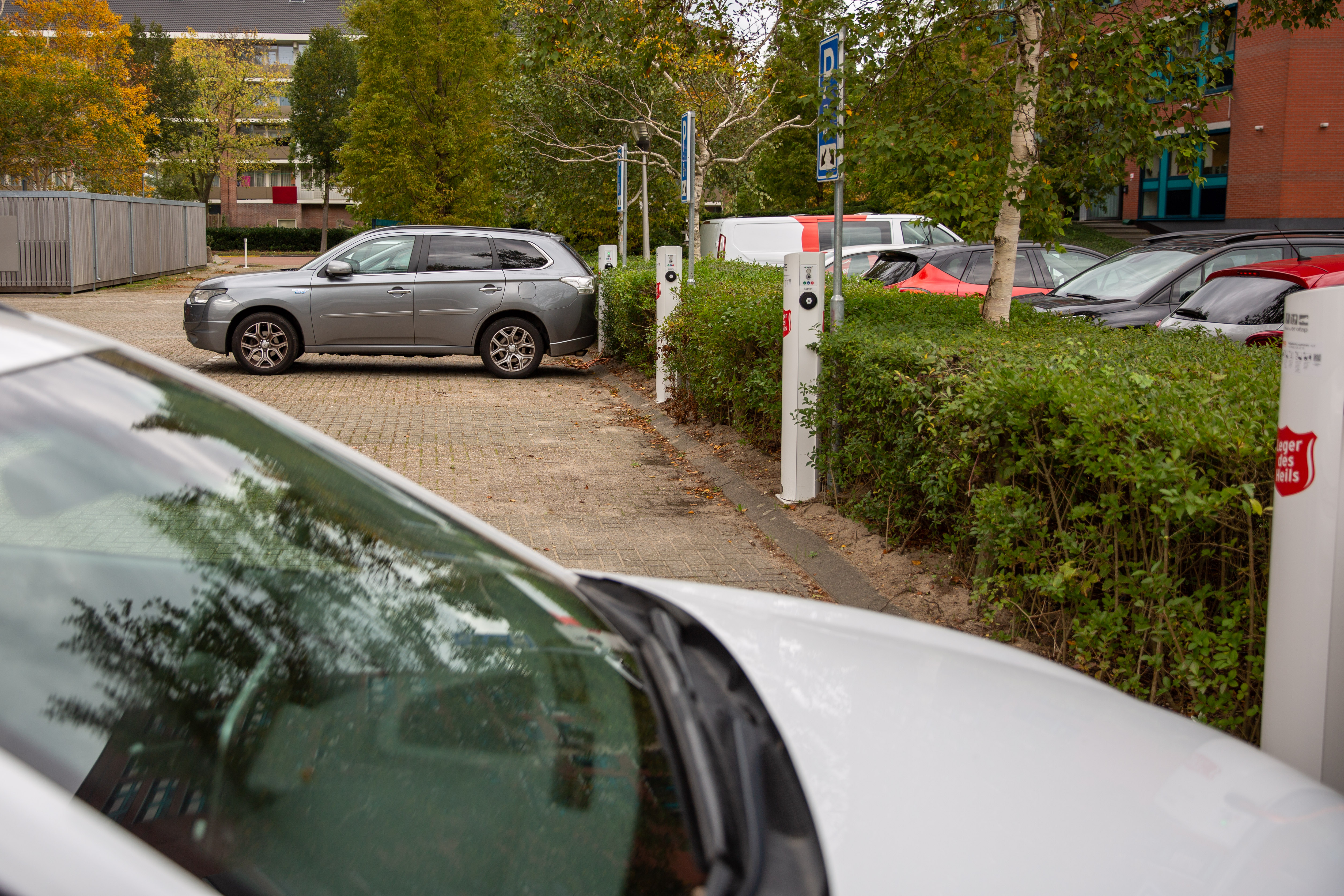 Leger des Heils locatie Amsterdam laadpalen