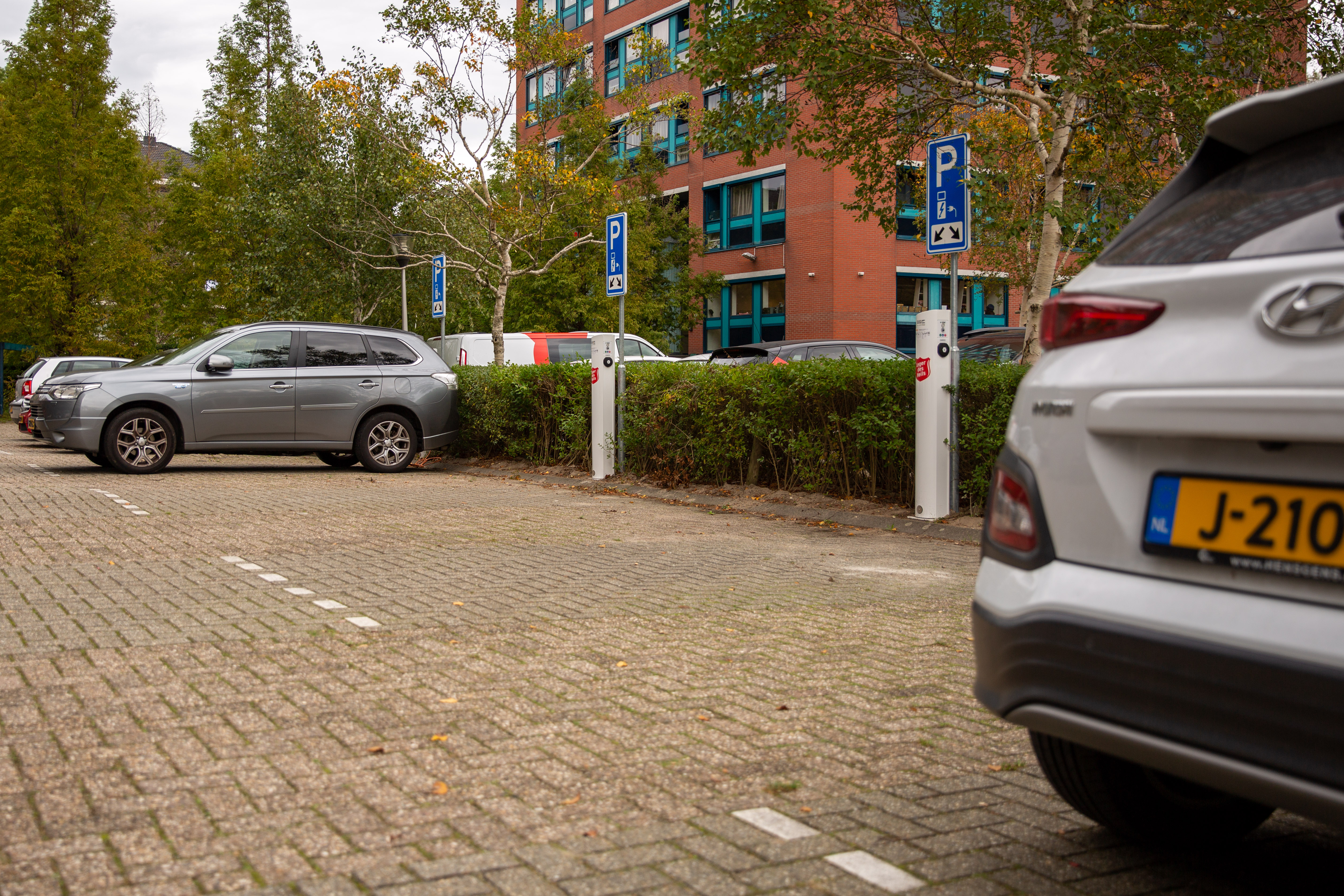 Leger des Heils locatie Amsterdam laadpalen