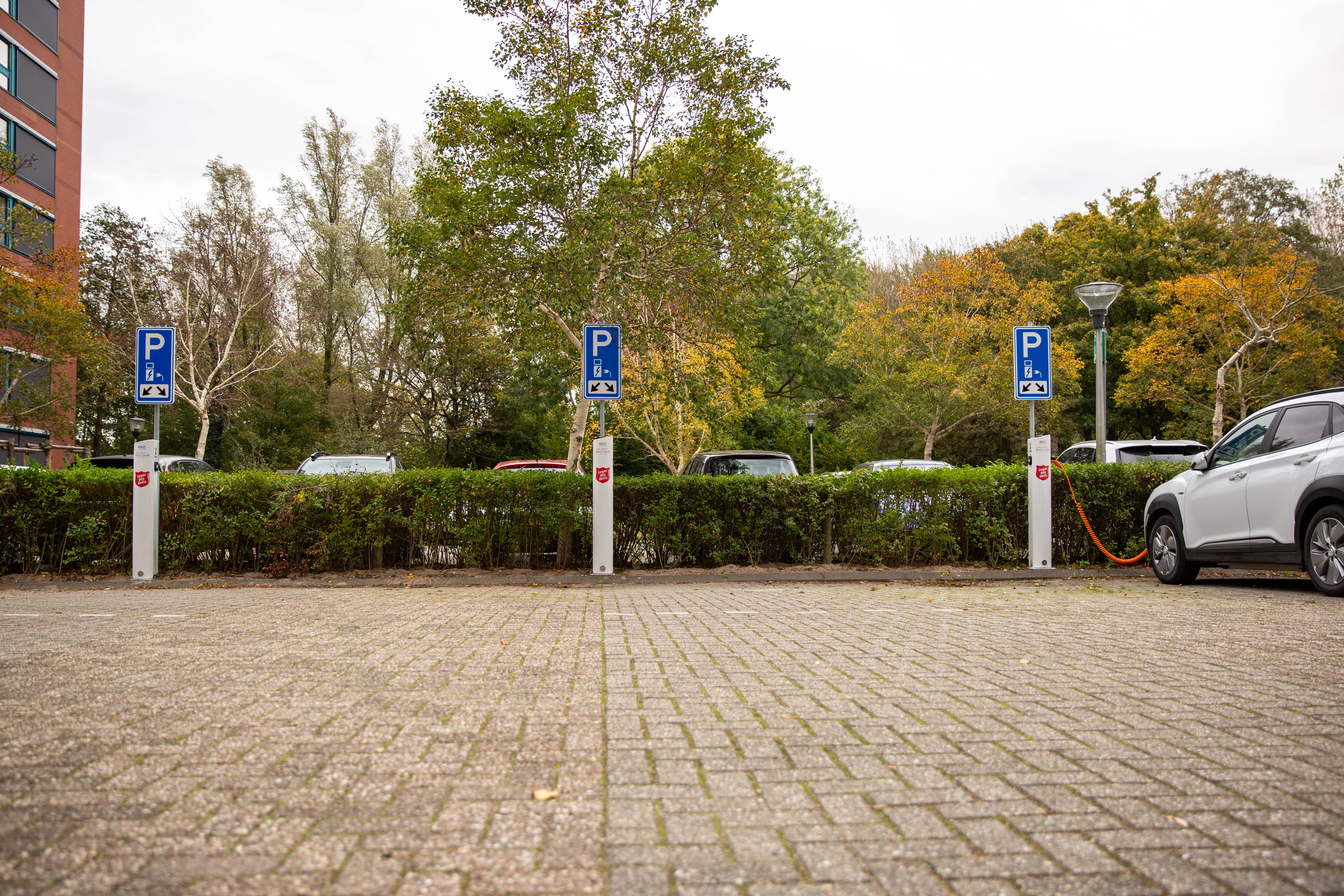 Leger des Heils locatie Amsterdam laadpalen